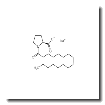 1-(1-Oxohexadecyl)-L-proline sodium salt CAS 58725-33-0