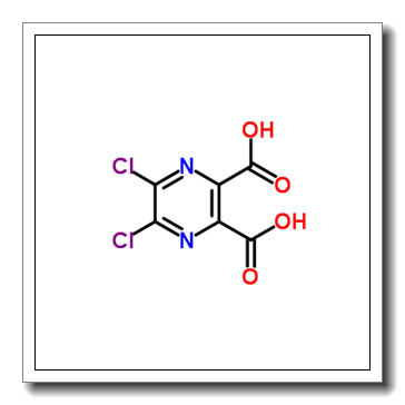 5,6-Dichloropyrazine-2,3-dicarboxylic acid CAS 59715-45-6