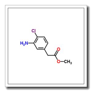 (3-氨基-4-氯苯基)乙酸甲酯