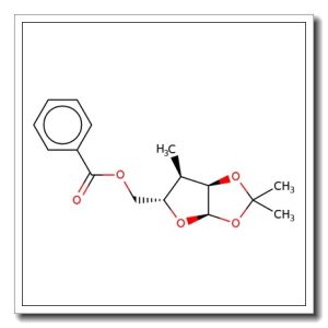 5-O-Benzoyl-3-deoxy-1,2-O-isopropylidene-3C-methyl-a-D-ribofuranose