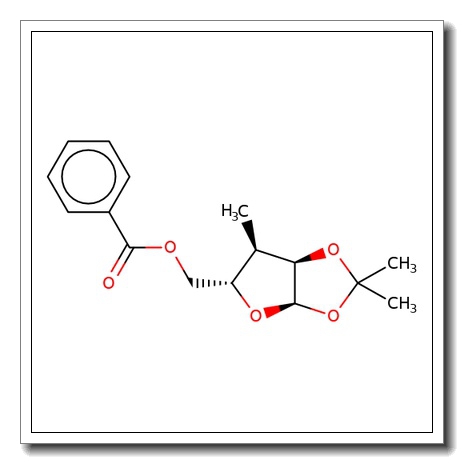 5-O-Benzoyl-3-deoxy-1,2-O-isopropylidene-3C-methyl-a-D-ribofuranose
