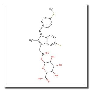 Sulindac sulfide-acyl-b-D-glucuronide