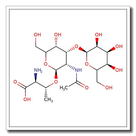 2-Acetamido-2-deoxy-3-O-(β-D-galactopyranosyl)-α-D-galactopyranosyl-1-O-L-threonine CAS 60280-58-2