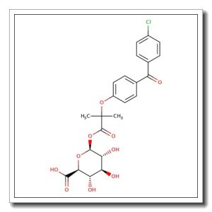 Fenofibryl b-D-glucuronide