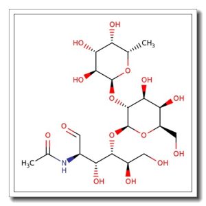 Blood group H type II trisaccharide