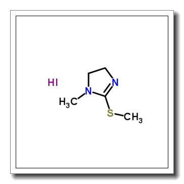 1-Methyl-2-(methylthio)-4,5-dihydro-1H-imidazole hydroiodide