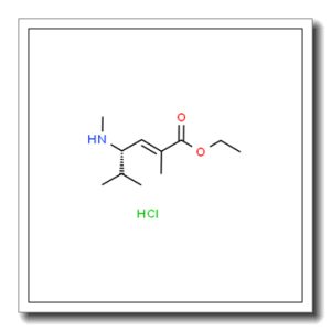 (S,E)-2,5-二甲基-4-(甲基氨基)己-2-烯酸乙酯盐酸盐