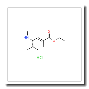 (S,E)-2,5-二甲基-4-(甲基氨基)己-2-烯酸乙酯盐酸盐