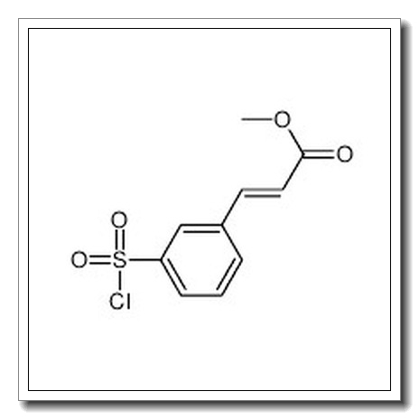 (E)-3-[3-(氯磺酰基)苯基]丙烯酸甲酯