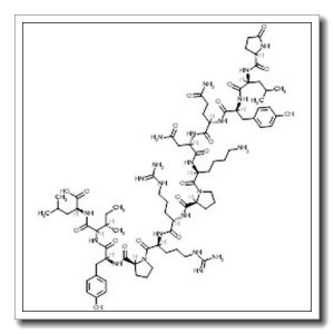 5-Oxo-L-prolyl-L-leucyl-L-tyrosyl-L-glutaminyl-L-asparaginyl-L-lysyl-L-prolyl-L-arginyl-L-arginyl-L-prolyl-L-tyrosyl-L-isoleucyl-L-leucine