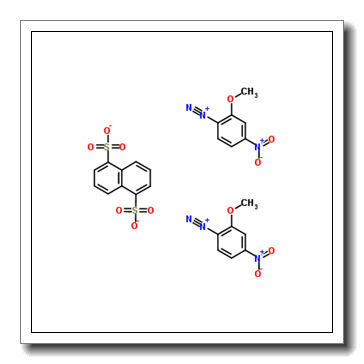 2-methoxy-4-nitrobenzenediazonium,naphthalene-1,5-disulfonate CAS 61925-55-1