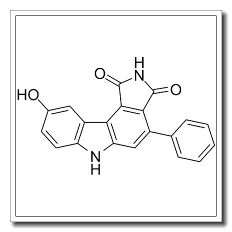 9-hydroxy-4-phenyl-6H-pyrrolo[3,4-c]carbazole-1,3-dione