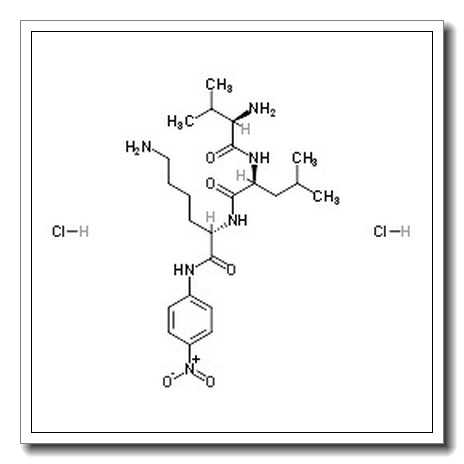 D-缬氨酰-L-亮氨酰-L-赖氨酰-对-硝基苯胺二盐酸盐