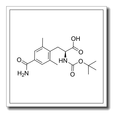 叔丁氧羰基-2,6-二甲基-4-甲酰胺基-L-苯丙氨酸