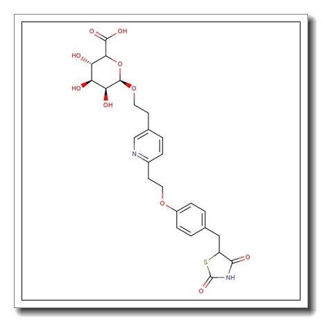 Hydroxy pioglitazone (M-VII) b-D-glucuronide