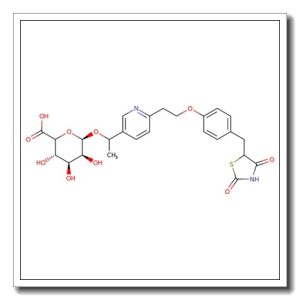 Hydroxy pioglitazone (M-IV) b-D-glucuronide