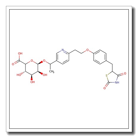 Hydroxy pioglitazone (M-IV) b-D-glucuronide