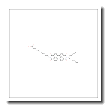12-(1,3,8,10-Tetraoxo-9-(tridecan-7-yl)-9,10-dihydroanthra[2,1,9-def:6,5,10-d'e'f']diisoquinolin-2(1H,3H,8H)-yl)dodecanoic acid CAS 626231-72-9