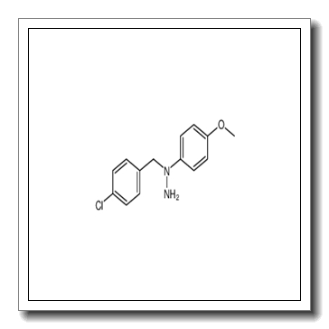 1-[(4-chlorophenyl)methyl]-1-(4-methoxyphenyl)hydrazine