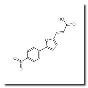 3-[5-(4-nitrophenyl)furan-2-yl]prop-2-enoic acid