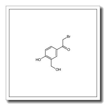 2-Bromo-1-[4-hydroxy-3-(hydroxymethyl)phenyl]ethanone CAS 62932-94-9