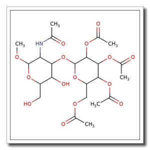Methyl 2-acetamido-2-deoxy-3-O-(2,3,4,6-tetra-O-acetyl-b-D-galactopyranosyl)-a-D-glucopyranoside