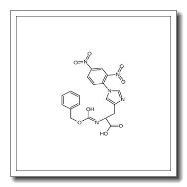 (2S)-3-[1-(2,4-dinitrophenyl)imidazol-4-yl]-2-(phenylmethoxycarbonylamino)propanoic acid