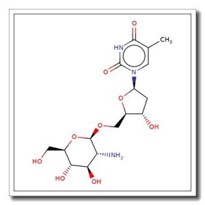 5′-O-(2-Amino-2-deoxy-D-glucopyranosyl)-thymidine