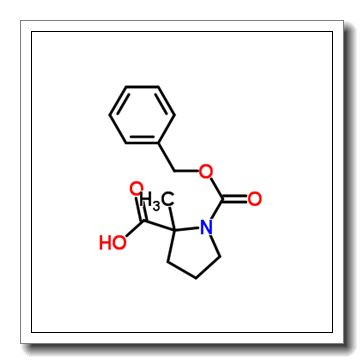 (2R)-2-methyl-1-phenylmethoxycarbonylpyrrolidine-2-carboxylic acid CAS 63399-74-6