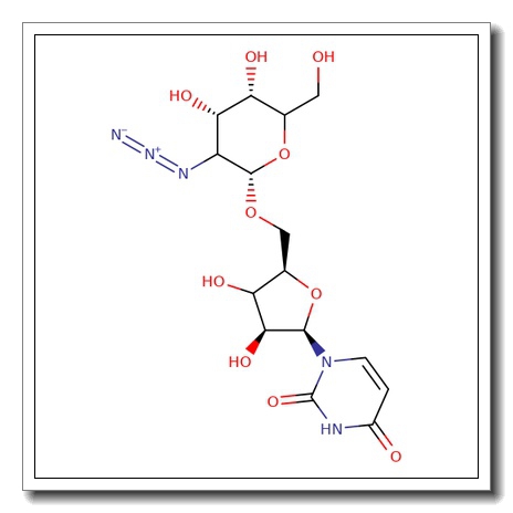 5′-O-(2-Azido-2-deoxy-D-mannopyranosyl)-uridine