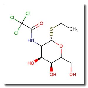 Ethyl 2-deoxy-2-[(trichloroacetyl)amino]-b-D-thioglucopyranoside