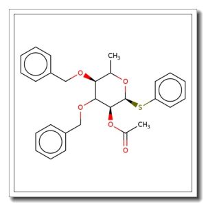 1-S-Phenyl-2-O-acetyl-3,4-di-O-benzyl-a-L-thiorhamnopyranose