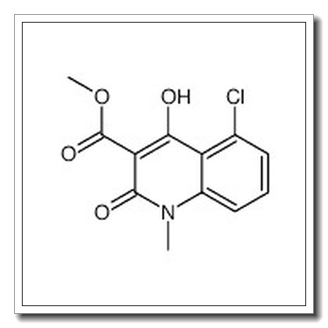 methyl 5-chloro-4-hydroxy-1-methyl-2-oxo-quinoline-3-carboxylate CAS 637027-41-9 