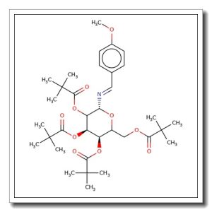N-(4-Methoxybenzylidene)-2,3,4,6-tetra-O-pivaloyl-D-glucosamine