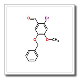 2-溴-4-甲氧基-5-苄氧基苯甲醛