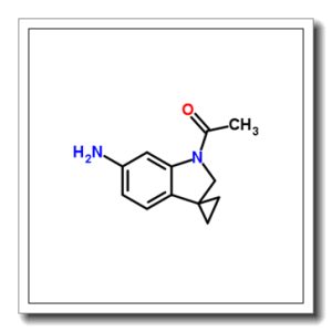1-(6’-氨基螺[环丙烷-1,3’-吲哚啉]-1’-基)乙酮
