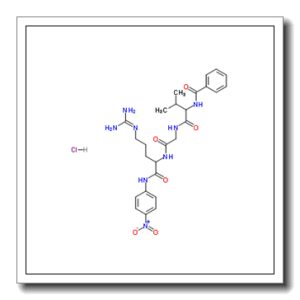 N-苯甲酰-L-缬氨酰甘氨酰-L-精氨酸对硝基苯胺盐酸盐