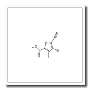 4-溴-5-氰基-3-甲基-2-噻吩甲酸甲酯