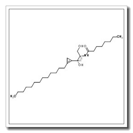 N-[(1R,2S)-1,3-Dihydroxy-1-(2-tridecyl-1-cyclopropen-1-yl)-2-propanyl]octanamide CAS 649767-83-9 