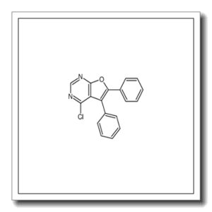 4-chloro-5,6-diphenylfuro[2,3-d]pyrimidine