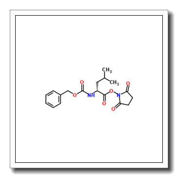 (2,5-dioxopyrrolidin-1-yl) (2R)-4-methyl-2-(phenylmethoxycarbonylamino)pentanoate CAS 65581-25-1