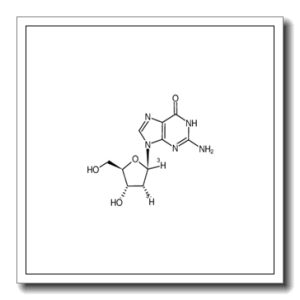2′-deoxy[1′,2′-3H2]guanosine