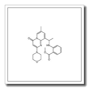 Methyl 2-({1-[7-methyl-2-(4-morpholinyl)-4-oxo-4H-pyrido[1,2-a]py rimidin-9-yl]ethyl}amino)benzoate