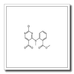 Methyl 2-[(2-chloro-5-nitro-4-pyrimidinyl)(methyl)amino]benzoate