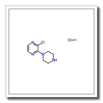 2-Chloro-3-(1-piperazinyl)pyrazine hydrochloride (1:1)