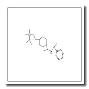 (1R)-N-((1R)-1-Phenylethyl)-1-[4-(tert-butyldimethylsilyloxymethyl)cyclohexyl]ethan-1-amine