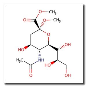 2-O-Methyl-b-D-N-acetylneuraminic acid methyl ester