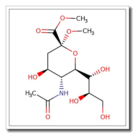 2-O-Methyl-b-D-N-acetylneuraminic acid methyl ester