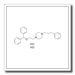1-(2-二苯基甲氧基乙基)-4-(3-苯基丙基)哌嗪双盐酸盐
