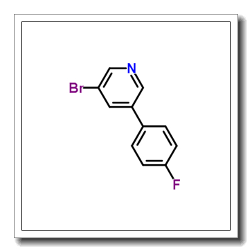 3-bromo-5-(4-fluorophenyl)pyridine CAS 675590-04-2